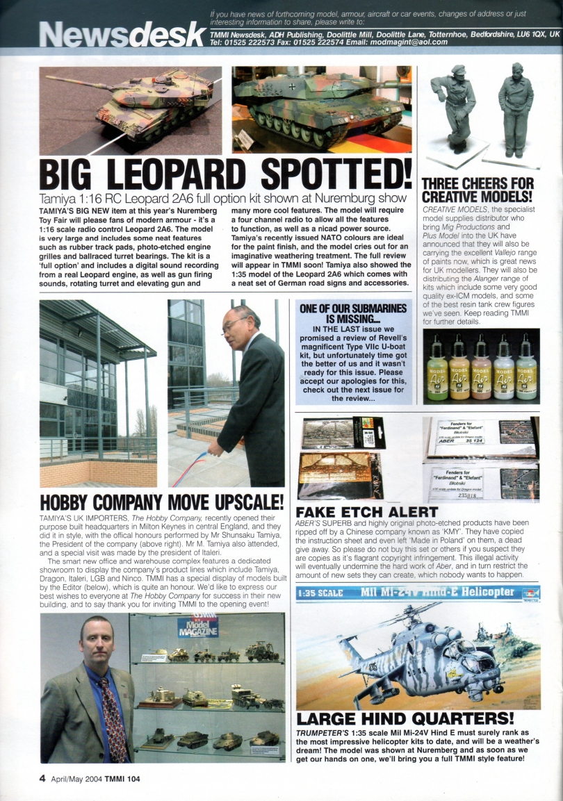 Tamiya Model Magazine 104 (2004-04)